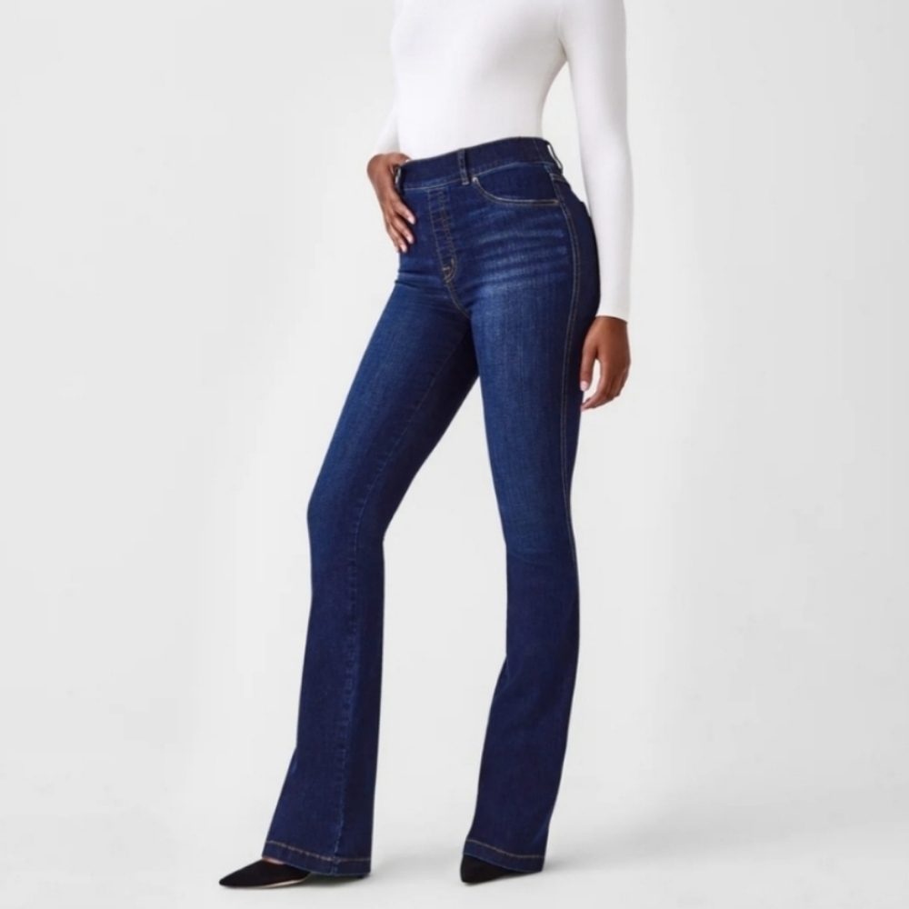 SPANX Flare Jeans, Size M - Picture 2 of 6